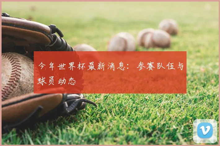 今年世界杯最新消息：参赛队伍与球员动态
